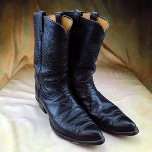 Women's Black Tony Lama Cowboy Boots Style 5020